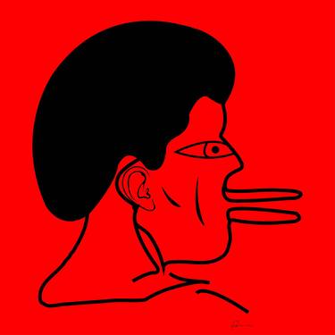 Original Digital Art Men Printmaking by Fabrice Hugues Raquil