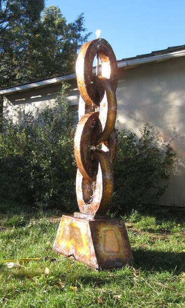 Original Contemporary Garden Sculpture by David Perlman