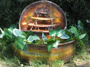 Original Contemporary Garden Sculpture by David Perlman