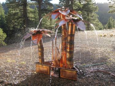 Original Contemporary Garden Sculpture by David Perlman