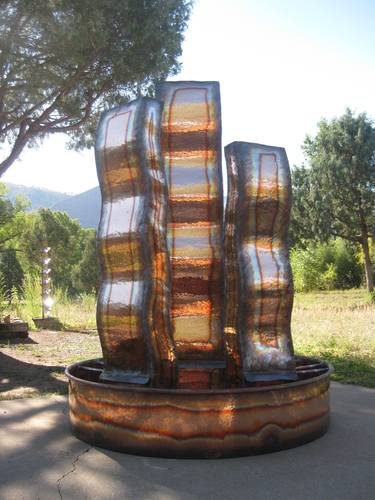 Original Contemporary Garden Sculpture by David Perlman