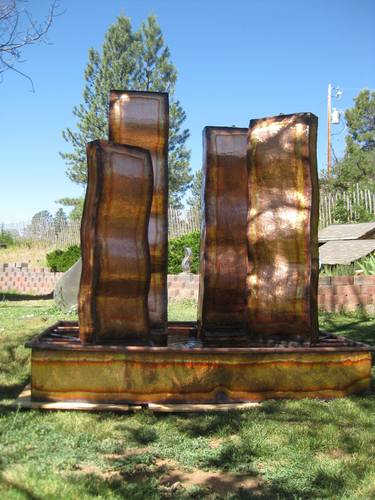 Original Contemporary Garden Sculpture by David Perlman