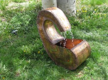 Original Contemporary Garden Sculpture by David Perlman