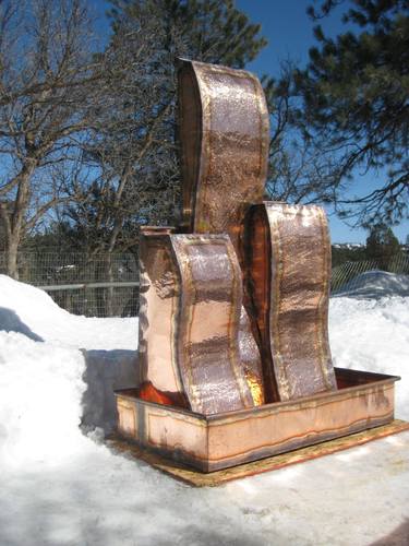 Original Contemporary Garden Sculpture by David Perlman