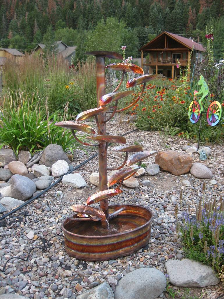 Original Contemporary Garden Sculpture by David Perlman