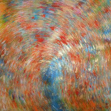 Original Abstract Expressionism Abstract Painting by Franck Chastanier
