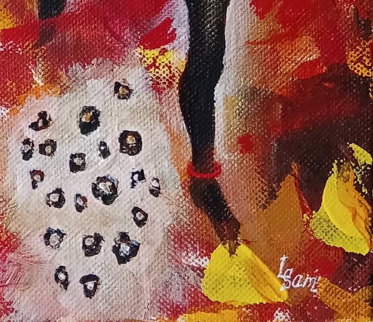 Original Abstract People Painting by Liubov Samoilova