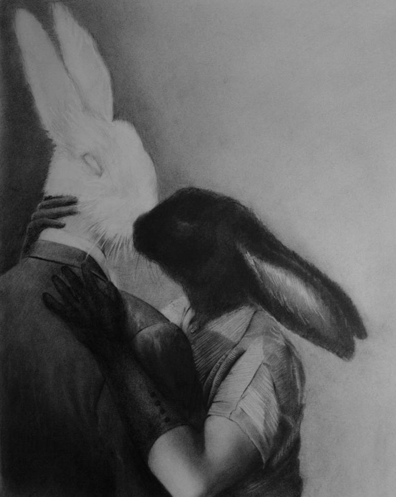Print of Surrealism People Drawing by Lee Boyd