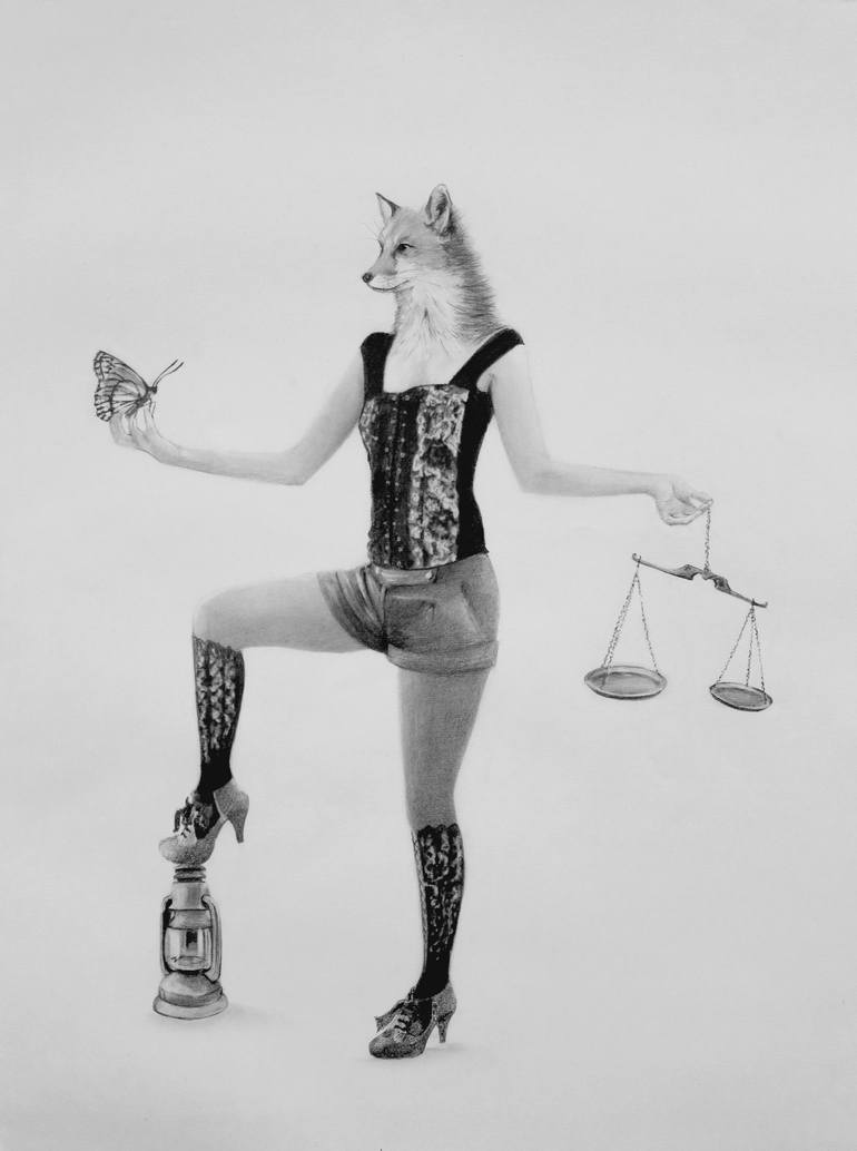 Devoured Drawind Devour Drawing by Lee Boyd | Saatchi Art