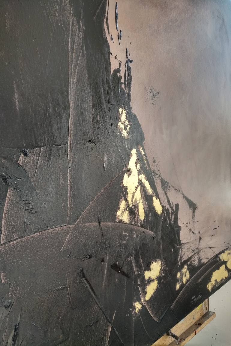 Original Abstract Expressionism Abstract Painting by Rana K