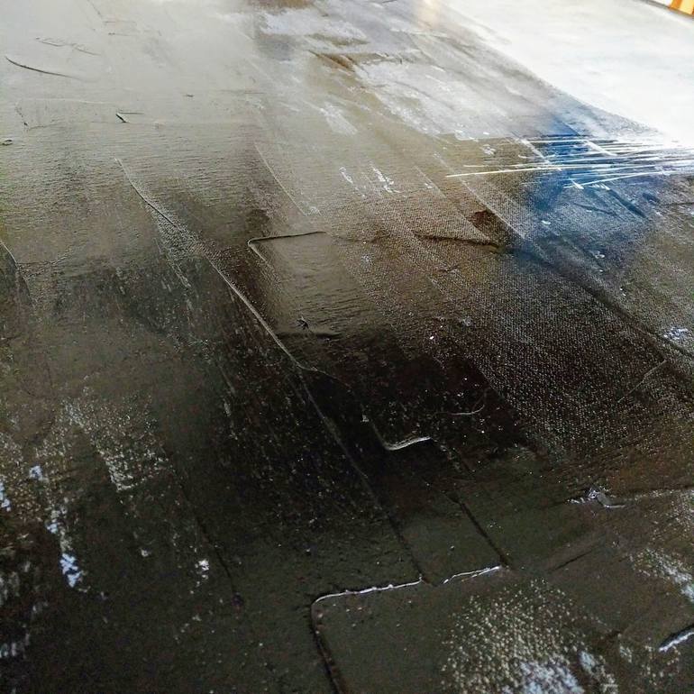 Original Abstract Expressionism Abstract Painting by Rana K