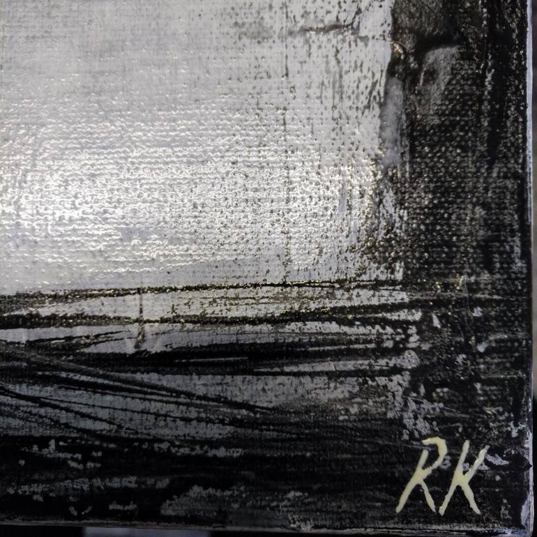 Original Abstract Expressionism Abstract Painting by Rana K