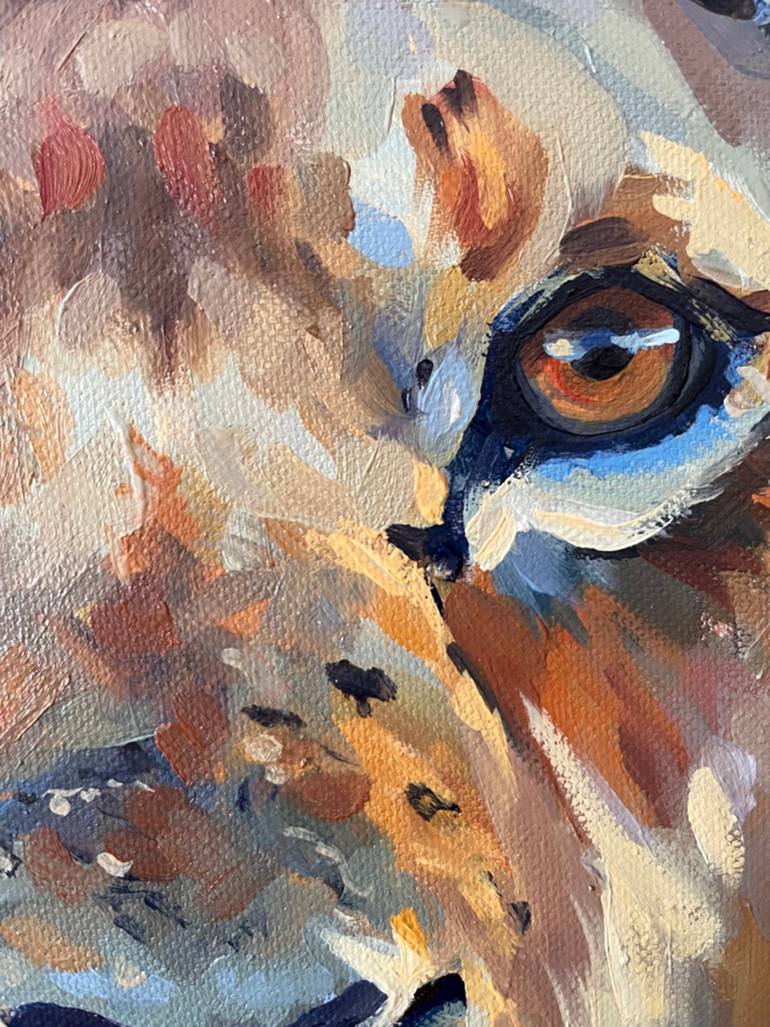 Original Realism Animal Painting by Elena Recondo