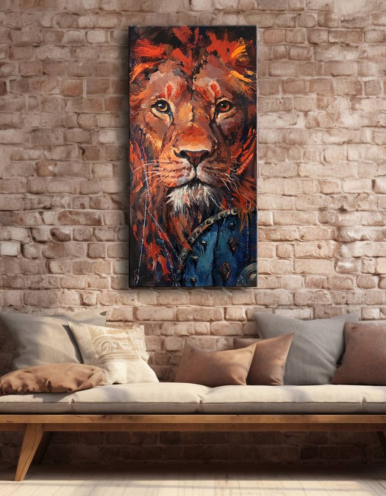 Original Realism Animal Painting by Elena Recondo