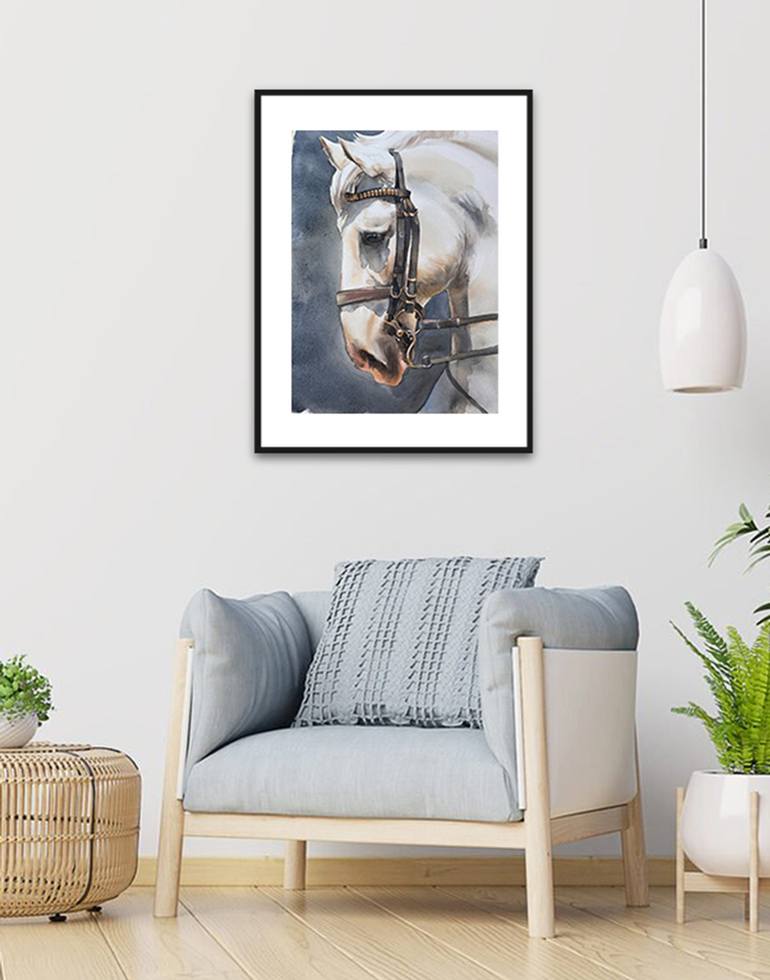 Original Realism Animal Painting by Elena Recondo