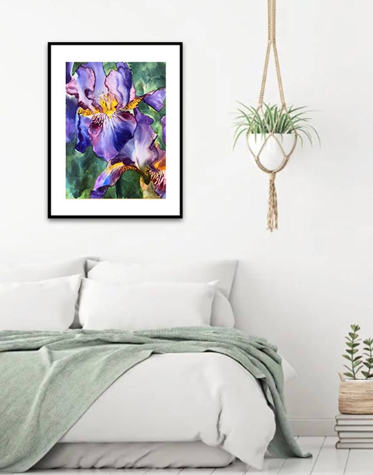 Original Realism Floral Painting by Elena Recondo