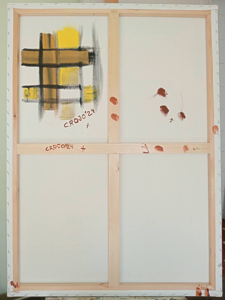 Original Conceptual Love Painting by Carlos Rojo