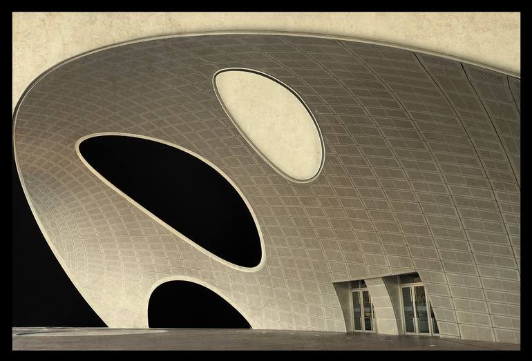 Original Architecture Photography by Giacomo Oteri | Black & White Art on Paper | YIN AND YANG SEOUL