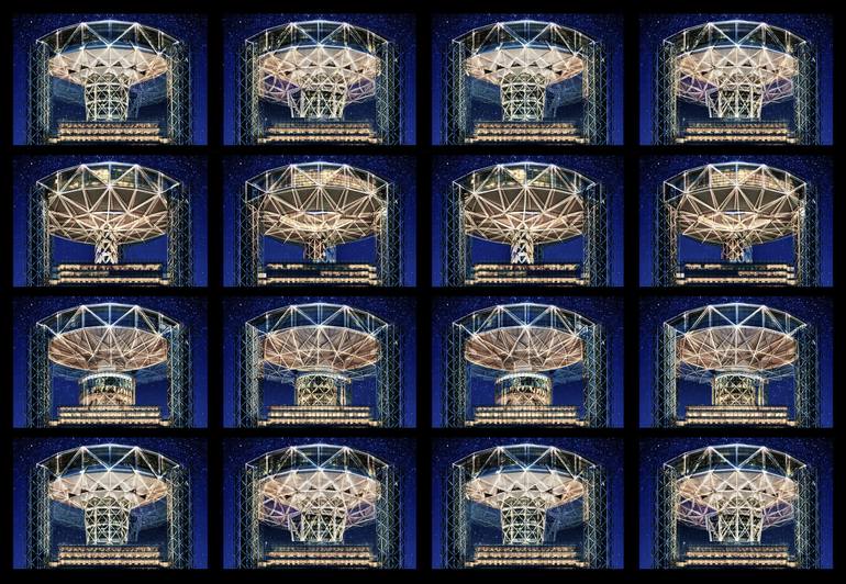 Original Architecture Photography by Giacomo Oteri | Photorealism Art on Paper | STAR TOWERS VARIATIONS (HOMAGE TO BERND AND HILLA BECHER)