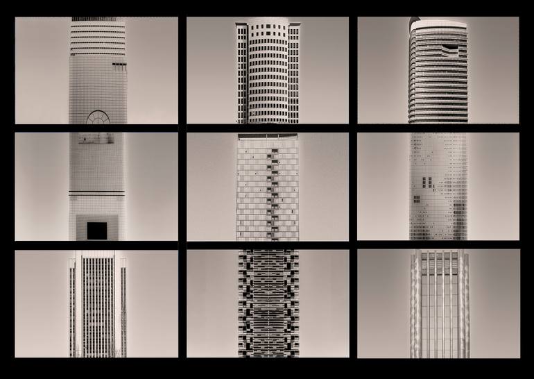 Original Architecture Photography by Giacomo Oteri | Minimalism Art on Paper | CAPITALISM AND ARCHITECTURE: SEOUL A VERTICAL CITY # 3