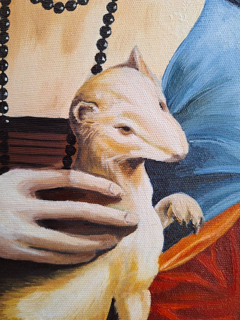 Original Portraiture People Painting by Narine Nersisyan