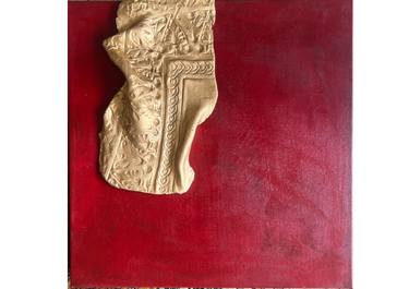 Original Abstract Mixed Media by Sandra Gali Ginger