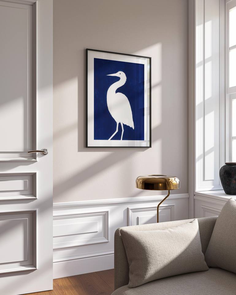 Original Black & White Animal Painting by Marco Valentin
