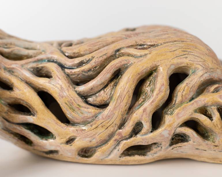 Original Abstract Body Sculpture by Polina Prokhorovych