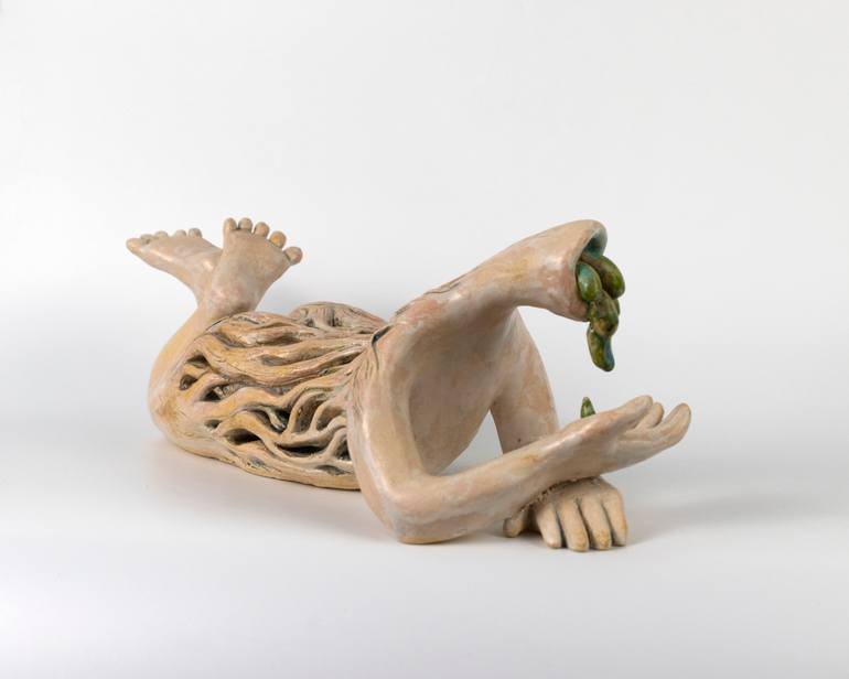 Original Abstract Body Sculpture by Polina Prokhorovych
