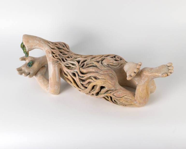 Original Abstract Body Sculpture by Polina Prokhorovych
