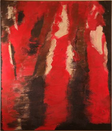 Original Abstract Mixed Media by Gabriela Gran Vatamaniuc