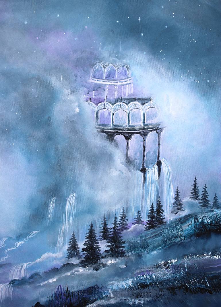 Original Expressionism Fantasy Painting by Ekaterina Koroleva