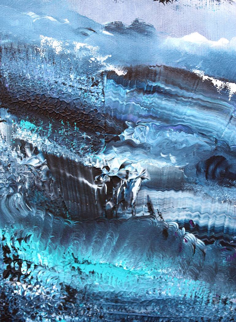 Original Expressionism Fantasy Painting by Ekaterina Koroleva