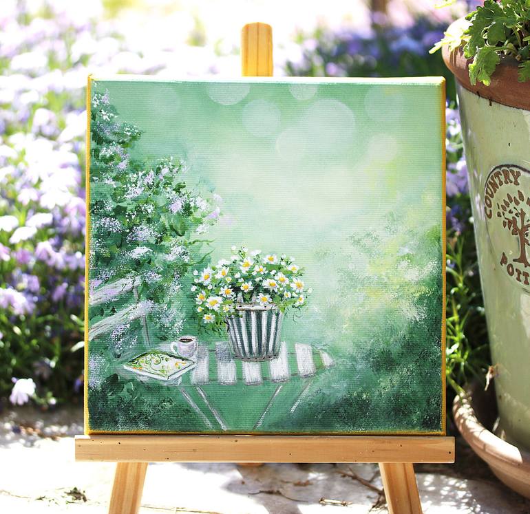 Original Expressionism Landscape Painting by Ekaterina Koroleva