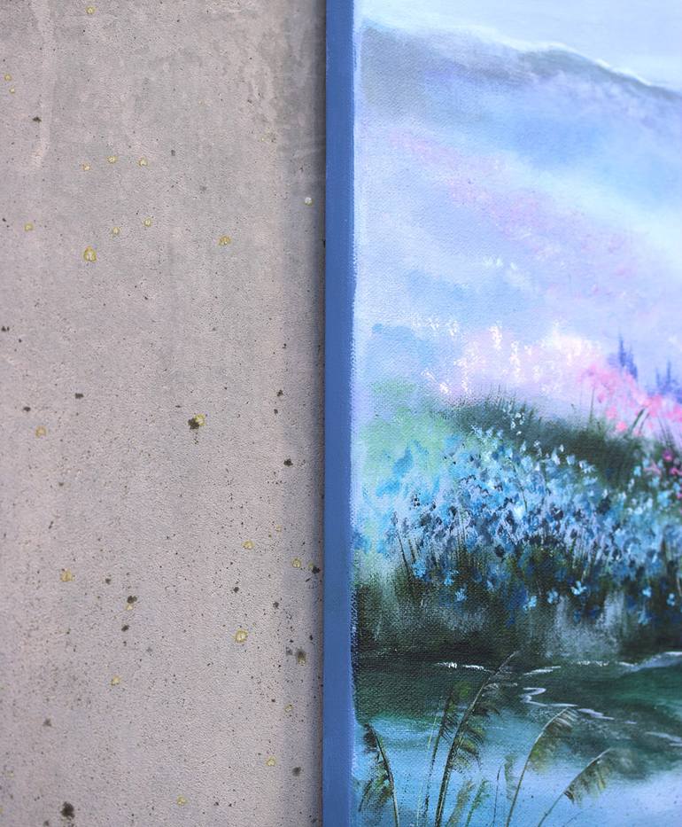 Original Expressionism Landscape Painting by Ekaterina Koroleva