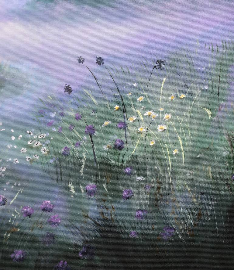 Original Expressionism Landscape Painting by Ekaterina Koroleva