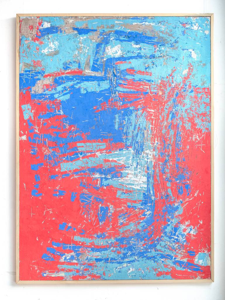 Original Abstract Expressionism Abstract Painting by Ignacio De Grado