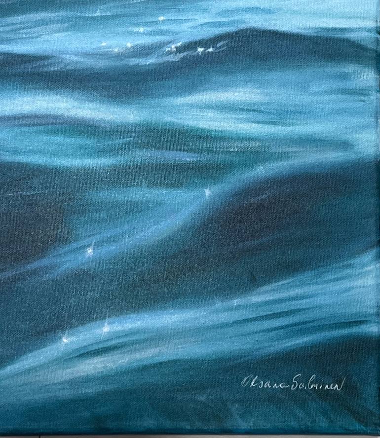 Original Realism Water Painting by Oksana Salminen