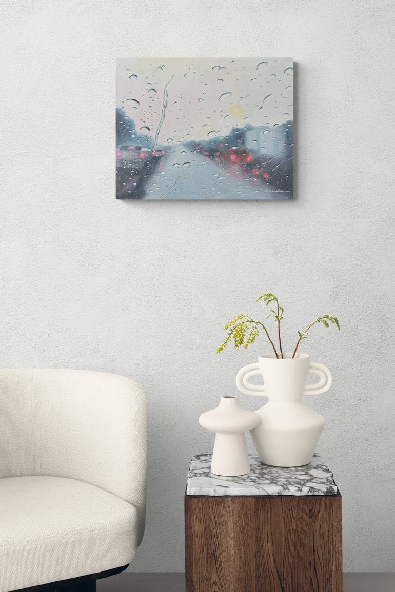 Original Impressionism Water Painting by Oksana Salminen