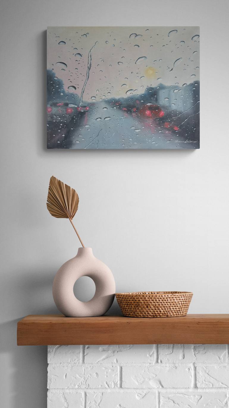 Original Impressionism Water Painting by Oksana Salminen
