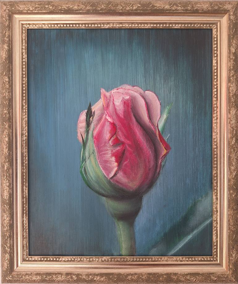 Original Impressionism Botanic Painting by Roza Gizdeva