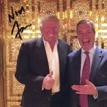 Part of a response from Nigel Farage to the Artist following an invitation to take part in the discussion at MOCA London October 2018 by David Blackmore