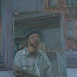 Parnie Street Self-Portait by Hugh Gillan