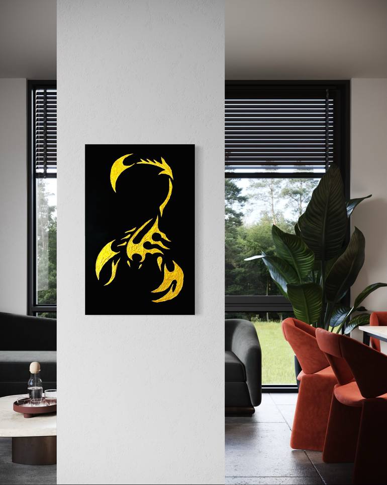 Original Abstract Animal Painting by Daria Muller