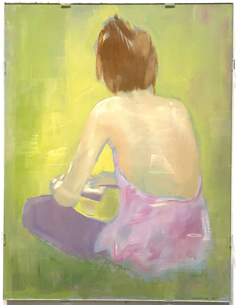 Original Art Nouveau Women Painting by Gregg Chadwick