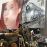 Scarlet Shadow in Gregg Chadwick's Studio
