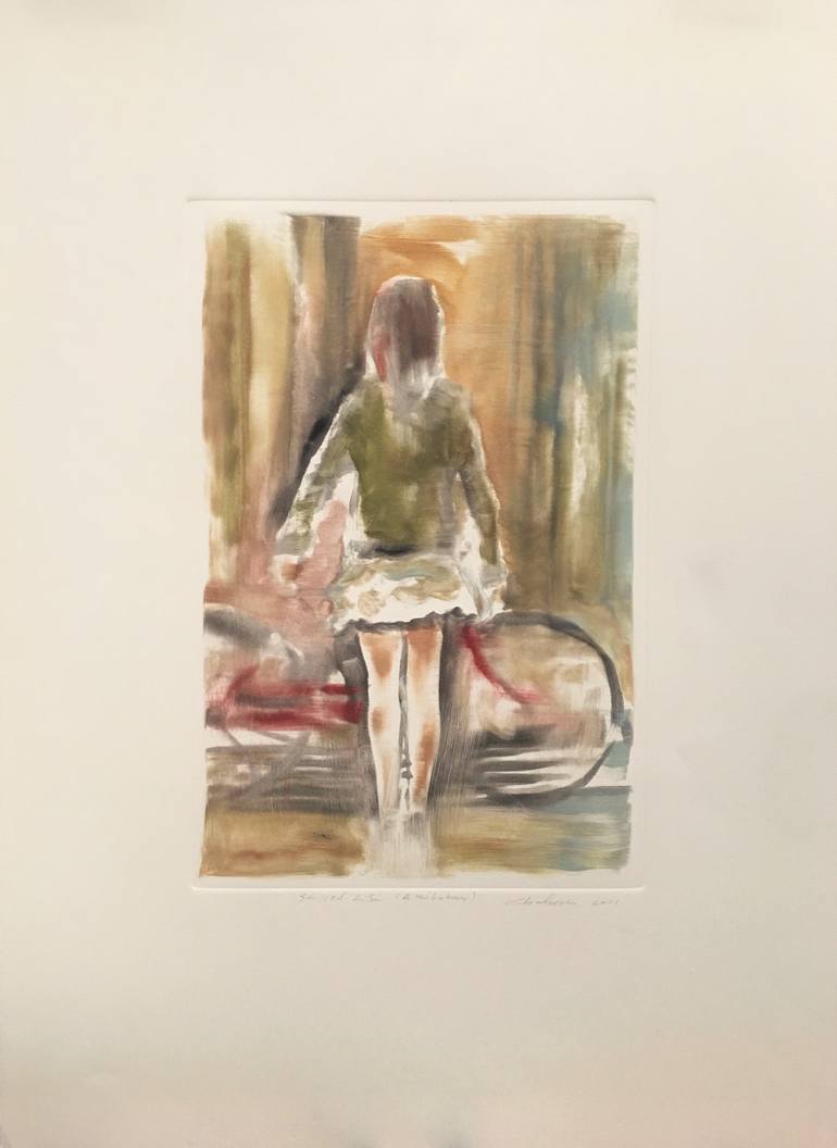 Original Figurative Pop Culture/Celebrity Printmaking by Gregg Chadwick