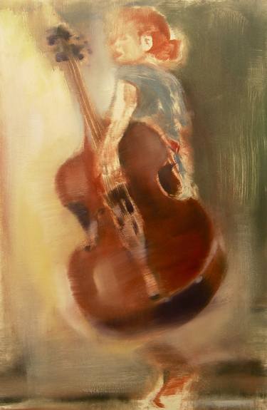 Original Expressionism Music Printmaking by Gregg Chadwick