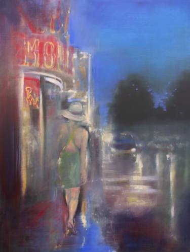 Print of Figurative Cities Paintings by Gregg Chadwick