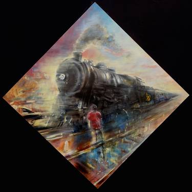 Print of Train Paintings by Gregg Chadwick